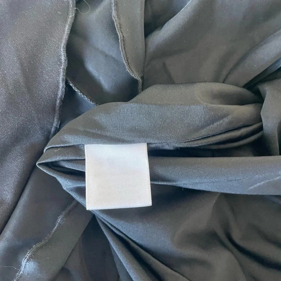 NBD black drape midi skirt - Picture 8 of 8